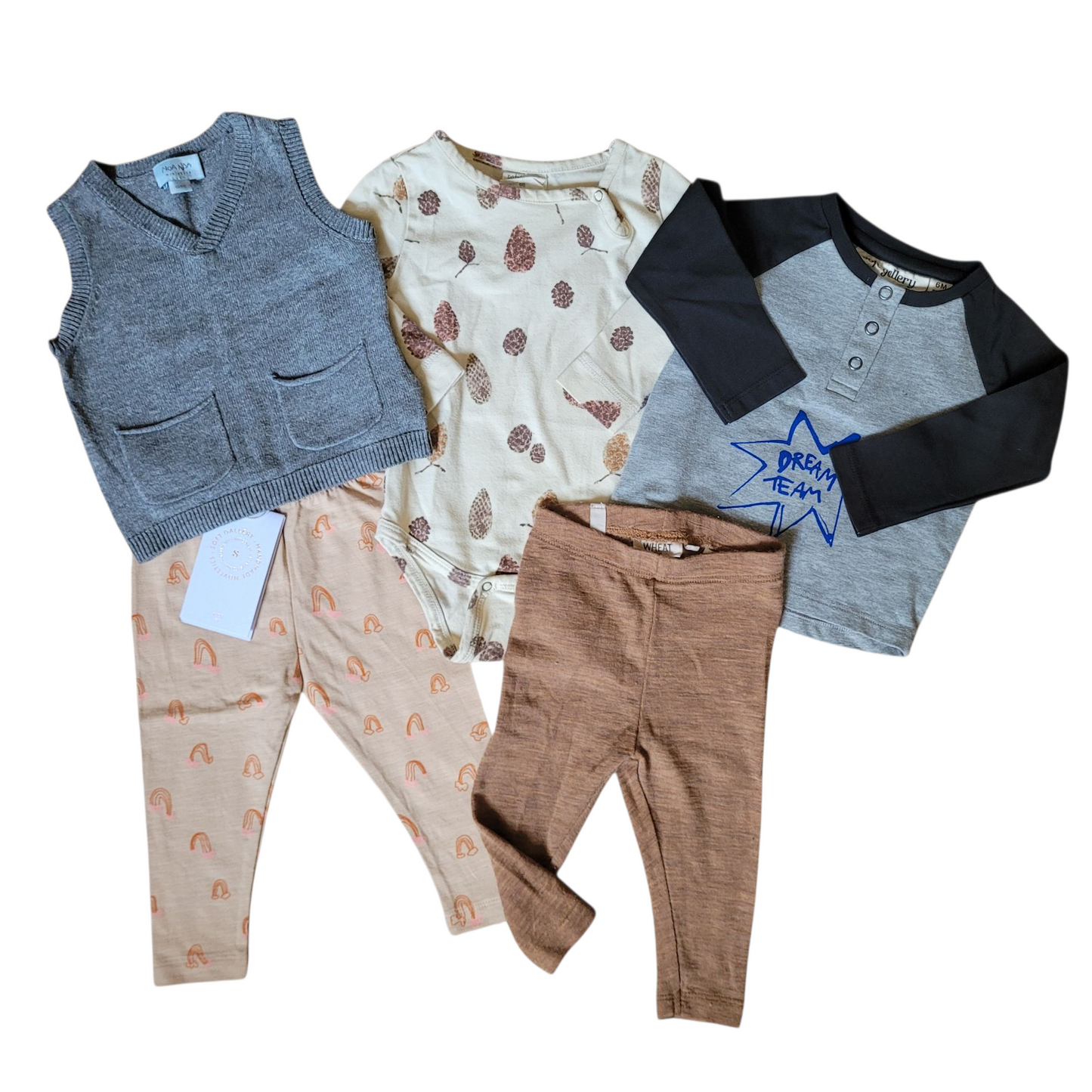 Lykke Box "Sølve" - Gr.62/68