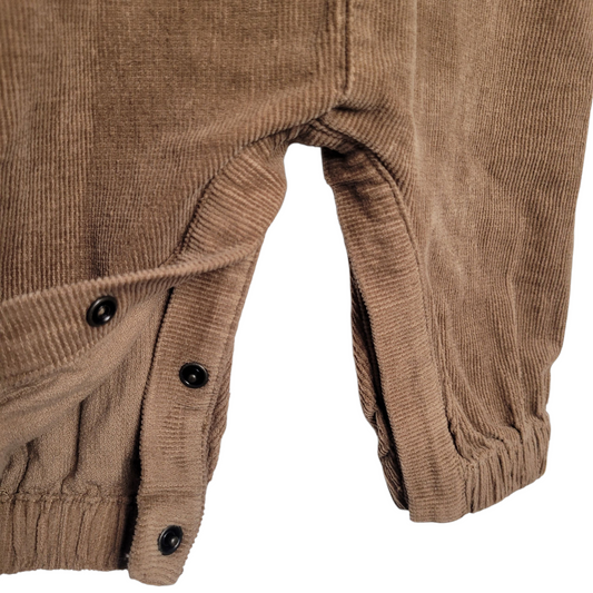 Cordlatzhose mit Knöpfen im Wickelbereich - Gr.62