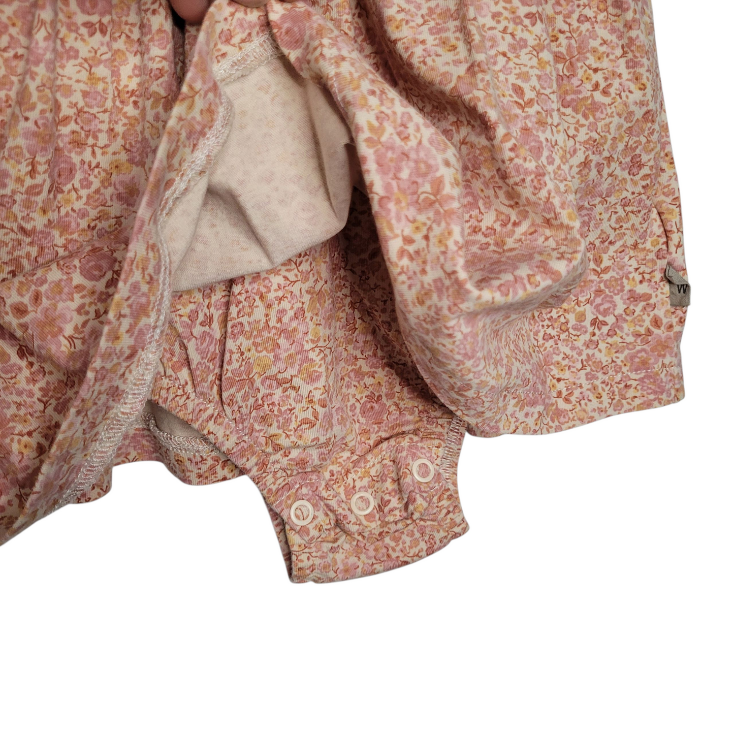 Blumenkleidchen mit Body - Gr.68