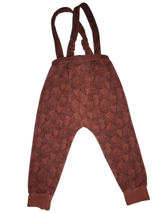 Trägerhose Fuchs - müsli - 80