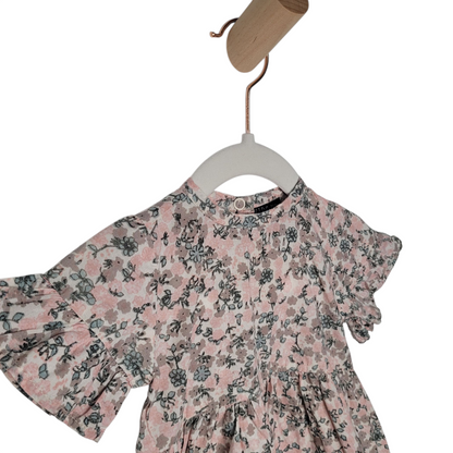 Leichtes Sommerkleidchen Blumen - Gr.56