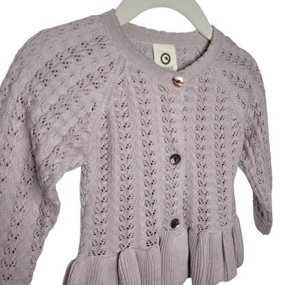 Müsli - Strickjacke Lavendel - 68 (NEU)