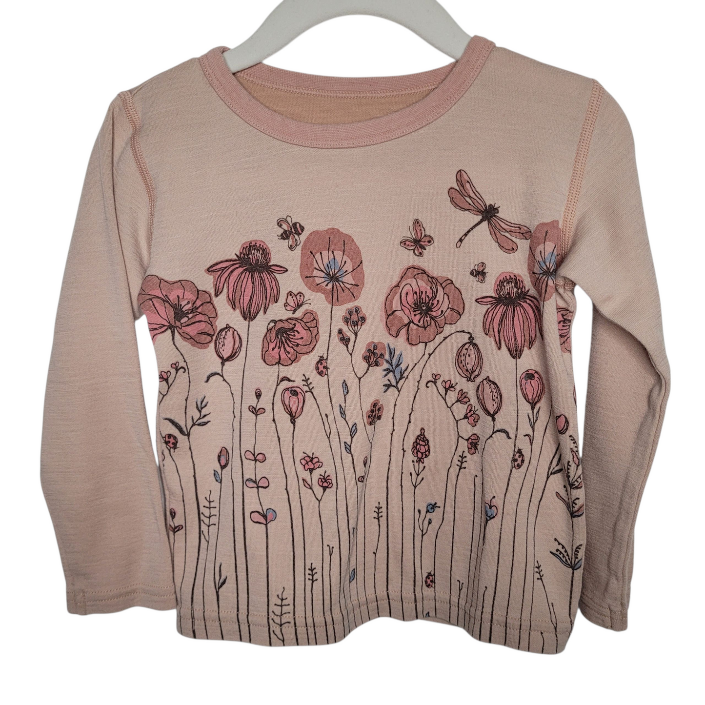 Wolle/Viskose Shirt - Hust&Claire - Gr.92