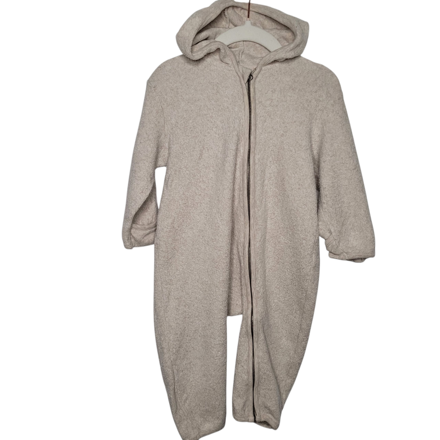 Baumwollfleece Overall - Hessnatur - Gr.74/80