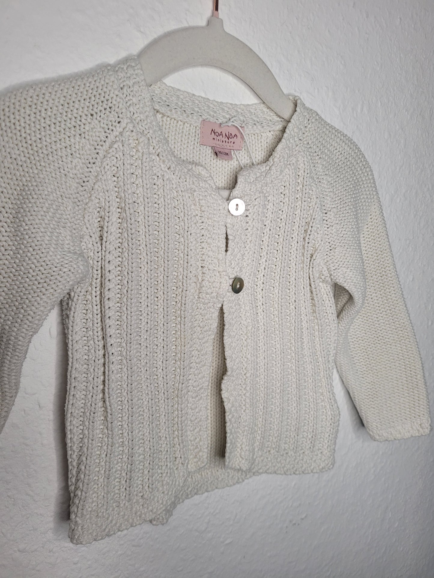 Strickjacke weiß - Noa Noa -80