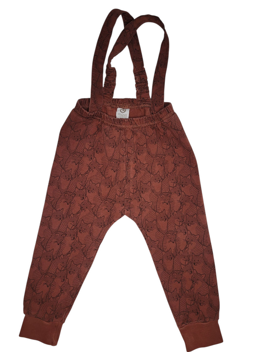 Trägerhose Fuchs - müsli - 80
