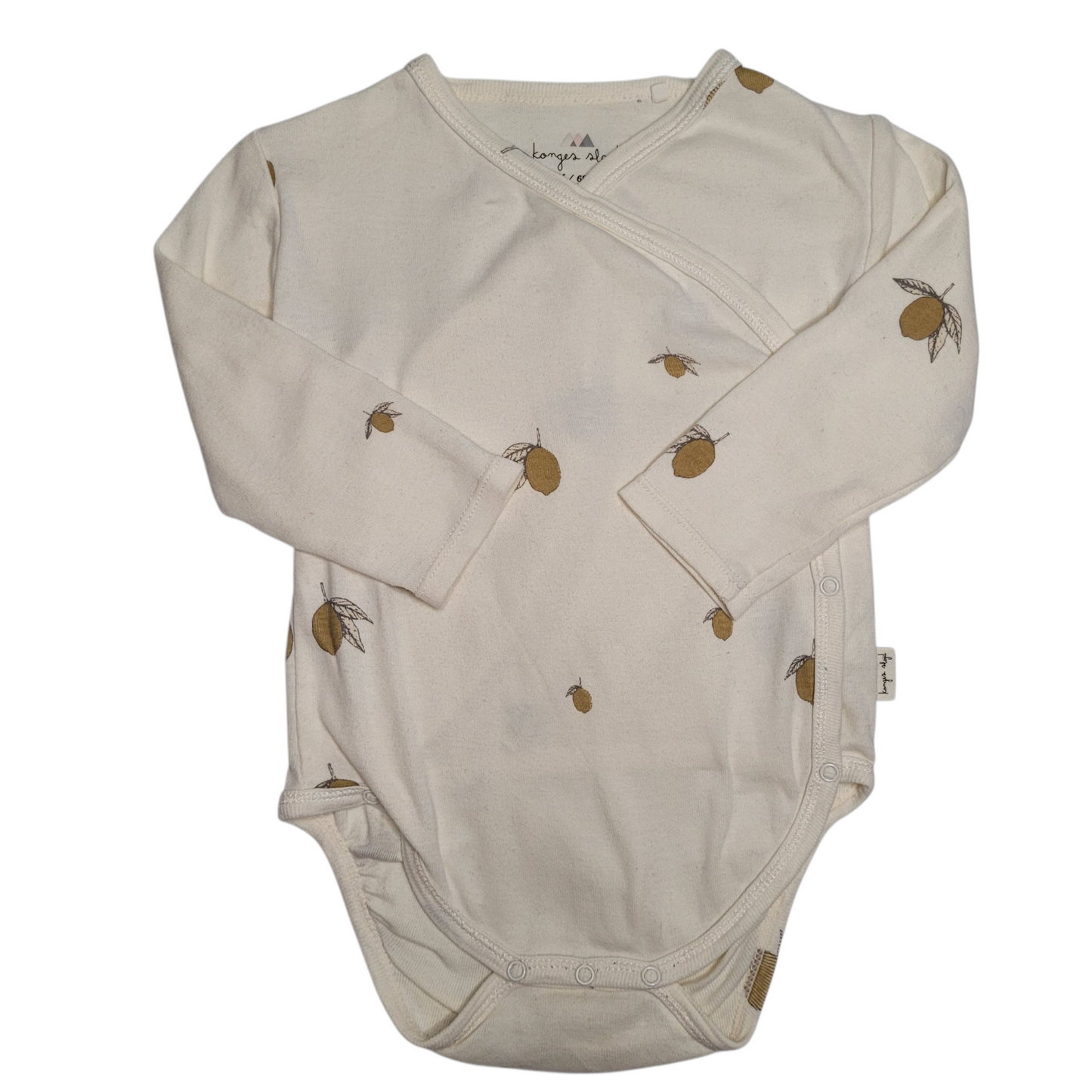 Wickelbody Zitrone - Konges Sløjd - 68