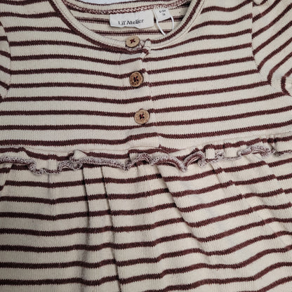 Strickkleid mit Body - Lil'Atelier - 74