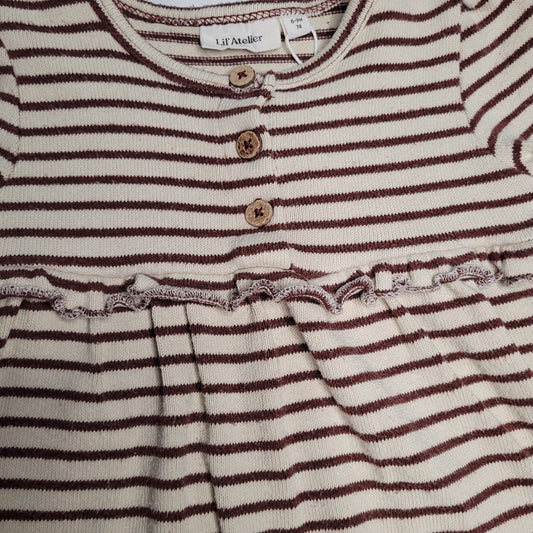 Strickkleid mit Body - Lil'Atelier - 74