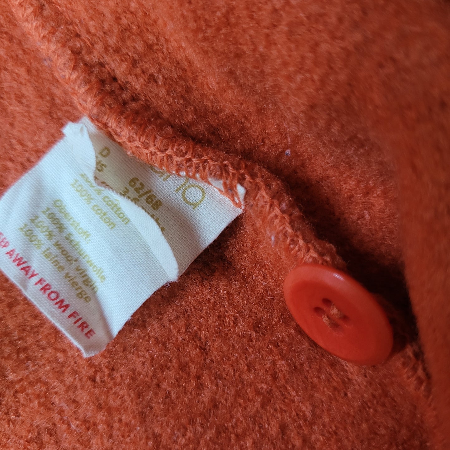 Wollwalk Orange - Disana - 62/68